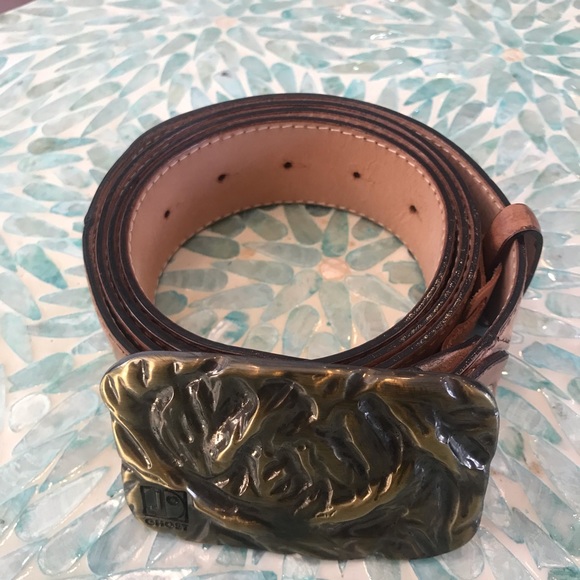 New Jo Ghost Leather Belt - Picture 1 of 7